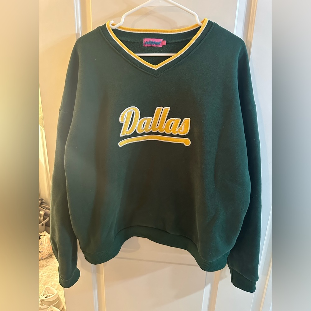 Edikted green crew neck